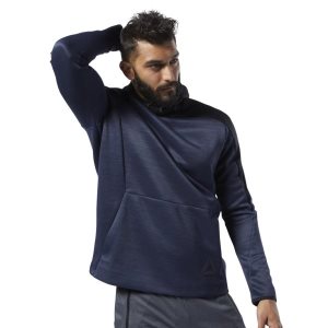 Reebok One Series Training Spacer Kapuzenpullover Herren - Navy - DE 061-ITJ